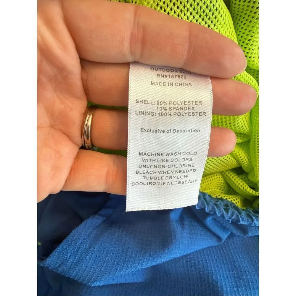 Eddie Bauer Kids' Quick Dry Elastic Waist Mesh Lined Swim Shorts Blue Size XL
